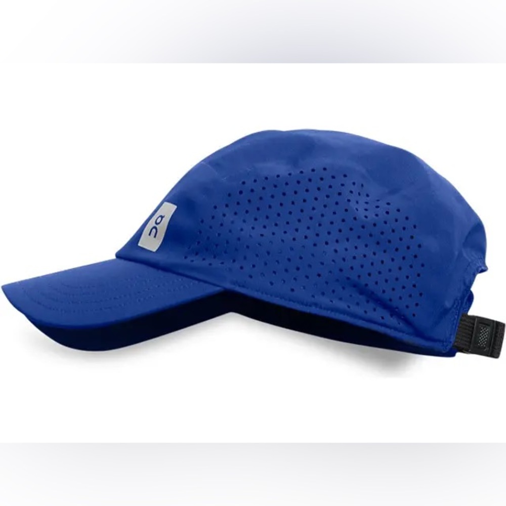 New On Running Blue Lightweight Running Cap - Unisex Adjustable Strap
